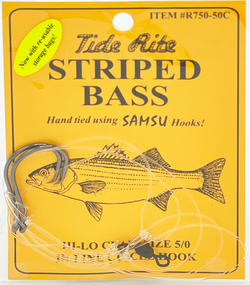 Tide Rite In-Line Circle Striped Bass Bait Rig Hi-Lo 6/0
